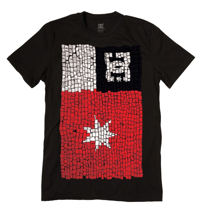 dcshoes, Men's Mosaic Rock Tee, BLACK (blk) 0 Men's Mosaic Rock Tee ADYZT00161 DC Shoes