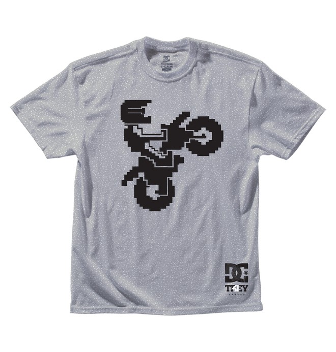 dcshoes, Men's Trey Canard Lone Rider Tee, HEATHER GREY (knfh) 0 Men's Trey Canard Lone Rider Tee ADYZT00243 DC Shoes