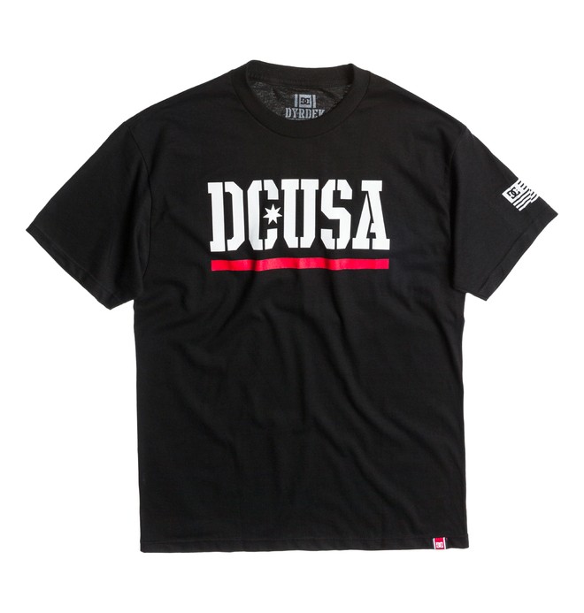 dcshoes, Men's Rob Dyrdek USA Bar Tee, BLACK (kvj0) 0 Men's Rob Dyrdek USA Bar Tee ADYZT00268 DC Shoes
