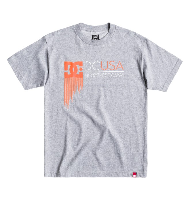 dcshoes, Men's Rob Dyrdek Highlight State Tee, HEATHER GREY (knfh) 0 Men's Rob Dyrdek Highlight State Tee ADYZT00291 DC Shoes