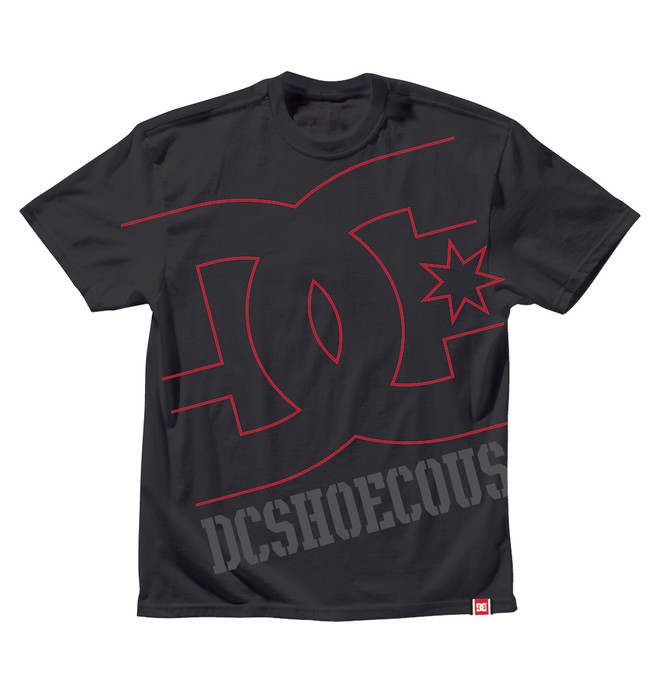 dcshoes, Men's Rob Dyrdek USA Light Tee, BLACK (blk) 0 Men's Rob Dyrdek USA Light Tee ADYZT00337 DC Shoes