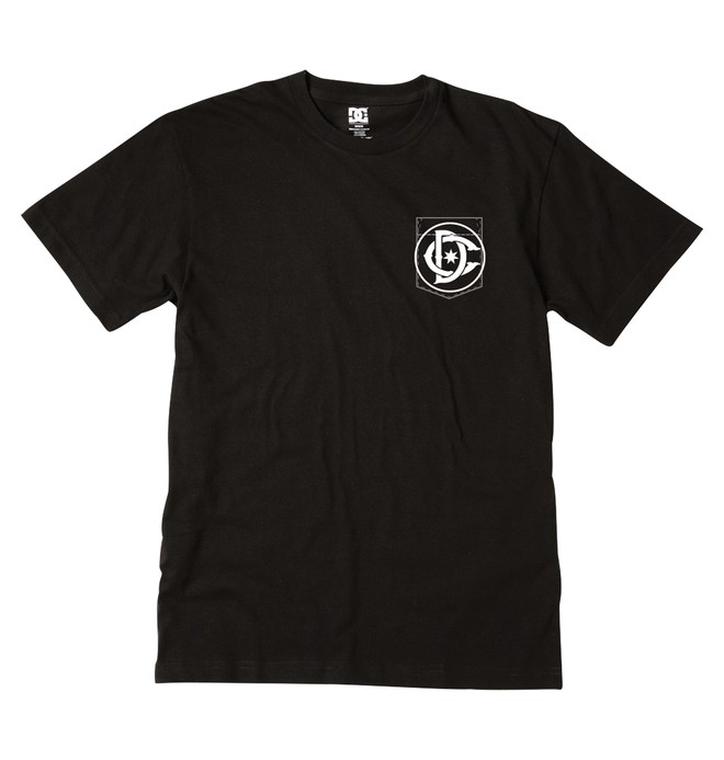dcshoes, Men's Drop Down Tee, BLACK (kvj0) 0 Men's Drop Down Tee ADYZT00387 DC Shoes