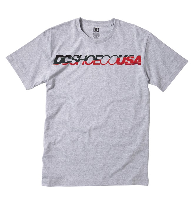 dcshoes, Men's Faster Tee, HEATHER GREY (knfh) 0 Men's Faster Tee ADYZT00391 DC Shoes