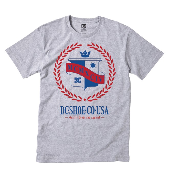 dcshoes, Men's Harden Tee, HEATHER GREY (knfh) 0 Men's Harden Tee ADYZT00397 DC Shoes