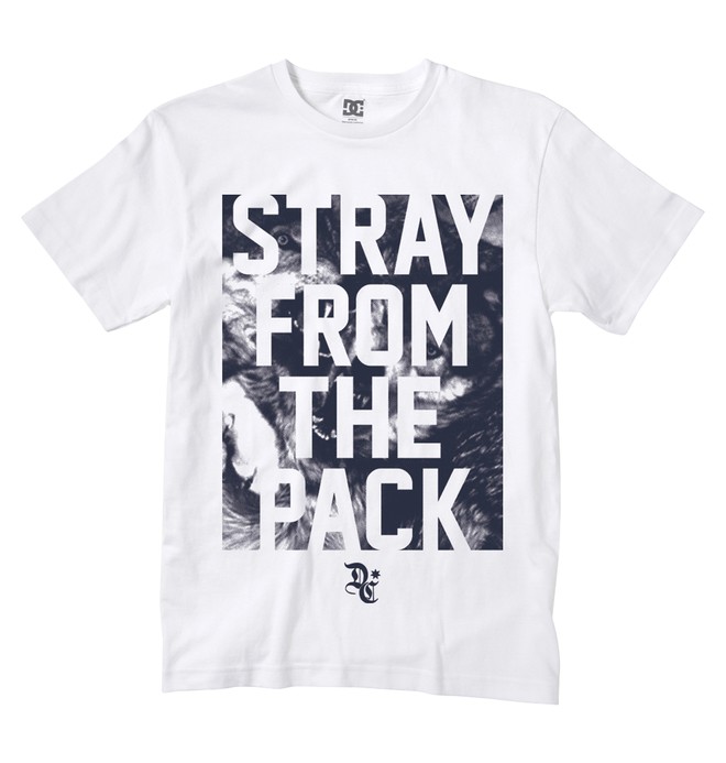 dcshoes, Men's Pack Mentality Tee, WHITE (wbn0) 0 Men's Pack Mentality Tee White ADYZT00425 DC Shoes