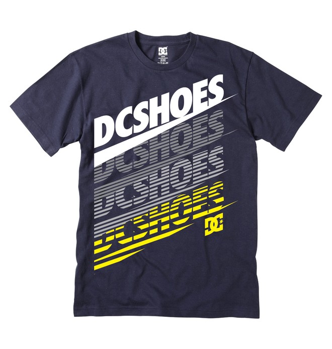dcshoes, Men's Scoop Tee, DC NAVY (btl0) 0 Men's Scoop Tee Blue ADYZT00426 DC Shoes