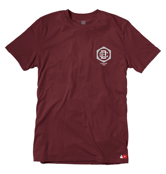 dcshoes, Men's Bishop Tee, MAROONED (rsd0) 0 Men's Bishop Tee Red ADYZT00478 DC Shoes