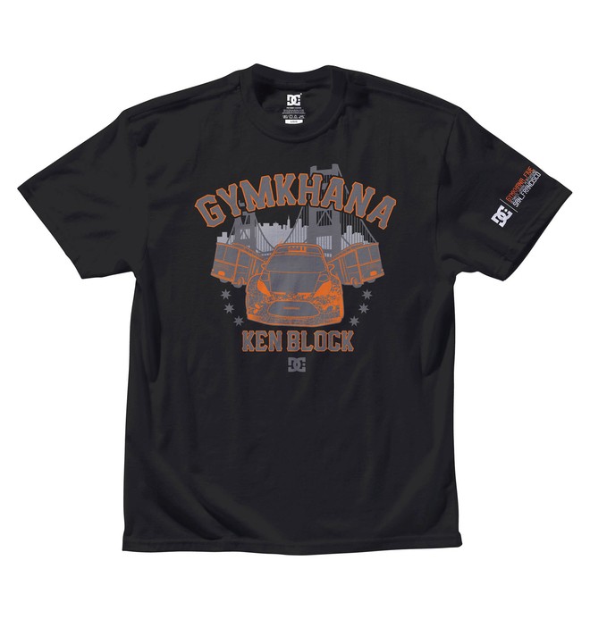 dcshoes, Men's Ken Block Gymkhana 5 Trolly Tee, BLACK (blk) 0 Men's Ken Block Gymkhana 5 Trolly Tee ADYZT00525 DC Shoes