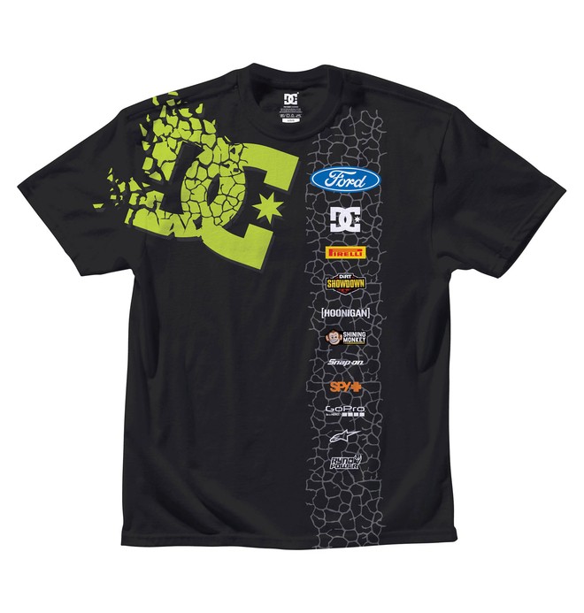dcshoes, Men's Ken Block Airborne Tee, BLACK (blk) 0 Men's Ken Block Airborne Tee ADYZT00556 DC Shoes