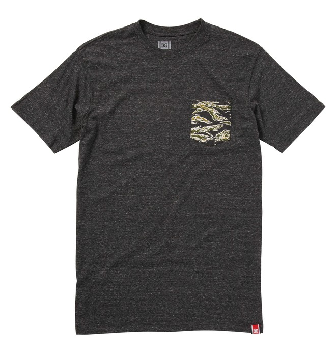 dcshoes, Men's Rob Dyrdek CAMO POCKET Tee, BLACK (kvj0) 0 Men's Rob Dyrdek CAMO POCKET Tee Black ADYZT00613 DC Shoes