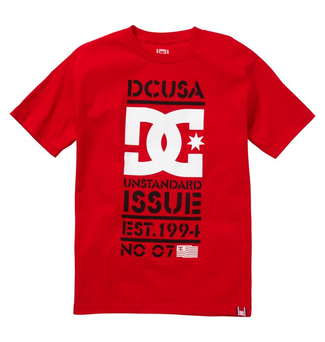dcshoes, Men's Rob Dyrdek Issue Tee, ATHLETIC RED (rqr0) 0 Men's Rob Dyrdek Issue Tee Red ADYZT00614 DC Shoes