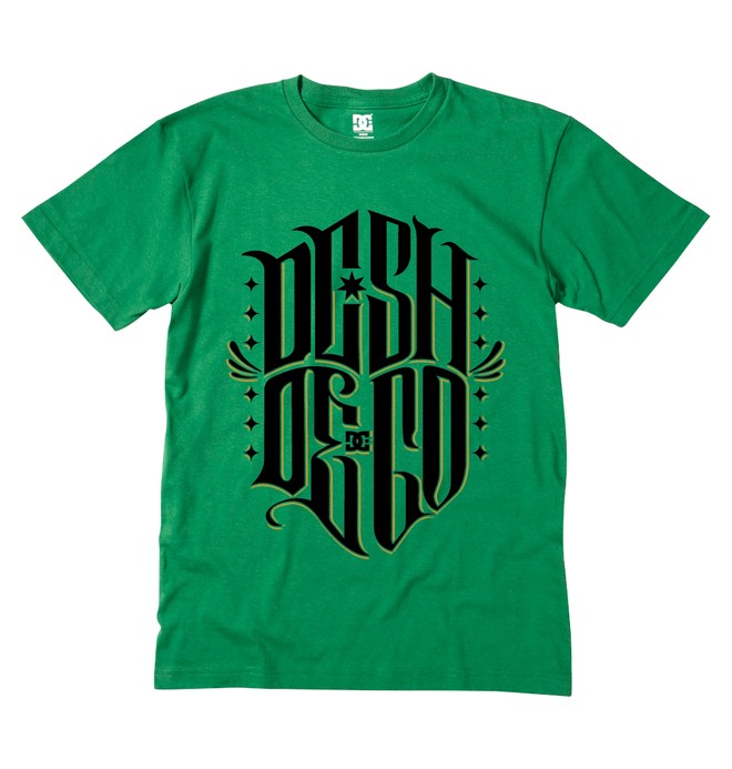 dcshoes, Men's Shout It Tee, KELLY GREEN (grz0) 0 Men's Shout It Tee ADYZT00742 DC Shoes