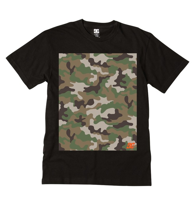 dcshoes, Men's CamoohTee, BLACK (kvj0) 0 Men's CamoohTee Black ADYZT00758 DC Shoes