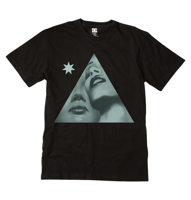 dcshoes, Men's Trinity Tee, BLACK (blk) 0 Men's Trinity Tee ADYZT00795 DC Shoes