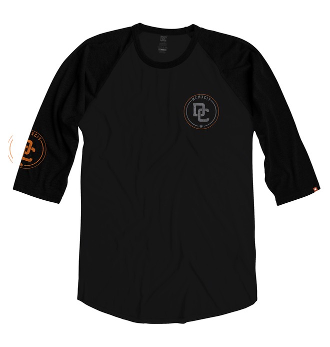 dcshoes, Men's Pike Tee, BLACK (kvj0) 0 Men's Pike Tee Black ADYZT01003 DC Shoes