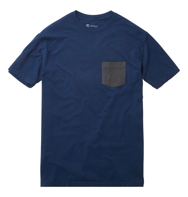 dcshoes, Men's Mikey Taylor Double Up Tee, DRESS BLUES (btk0) 0 Men's Mikey Taylor Double Up Tee Blue ADYZT01128 DC Shoes