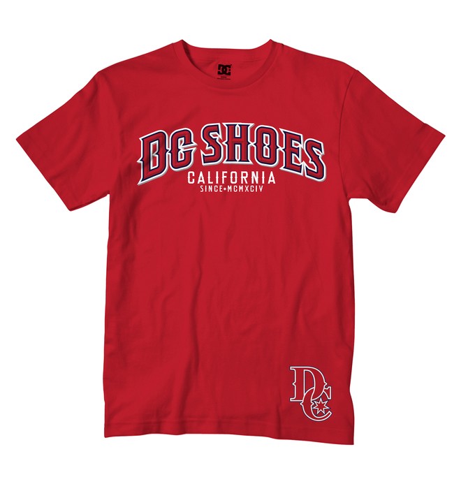 dcshoes, Men's Dangles Tee, ATHLETIC RED (rqr0) 0 Men's Dangles Tee ADYZT01226 DC Shoes