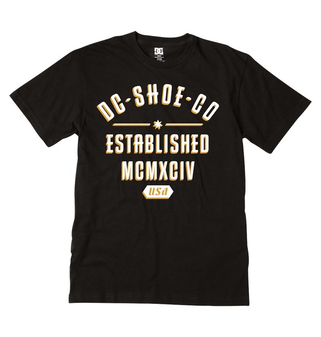dcshoes, Men's Marty Tee, BLACK (kvj0) 0 Men's Marty Tee ADYZT01231 DC Shoes