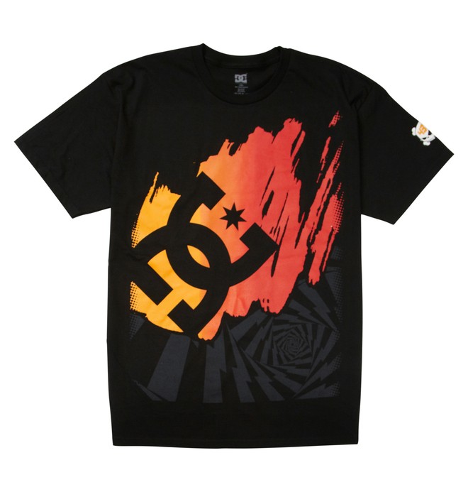 dcshoes, Men's Ken Block Stroke Tee, BLACK (blk) 0 Men's Ken Block Stroke Tee ADYZT01300 DC Shoes