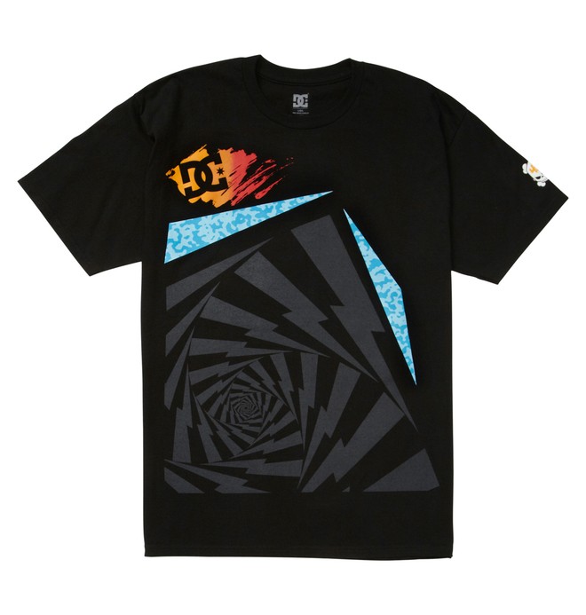 dcshoes, Men's Ken Block Spin Tee, BLACK (blk) 0 Men's Ken Block Spin Tee ADYZT01301 DC Shoes