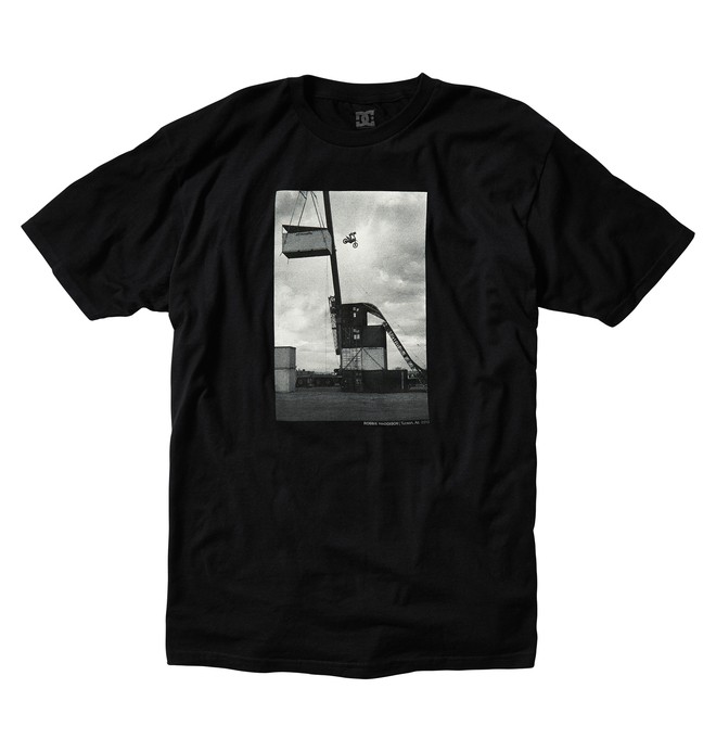 dcshoes, Men's Defcon Robbie Maddison Tee, BLACK (kvj0) 0 Men's Defcon Robbie Maddison Tee ADYZT01782 DC Shoes