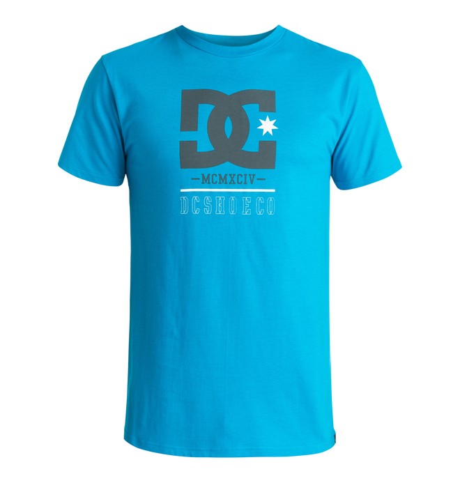 dcshoes, Rackett - T-shirt, BLUE JEWEL (bns0) 0 Rackett - T-shirt ADYZT03772 DC Shoes