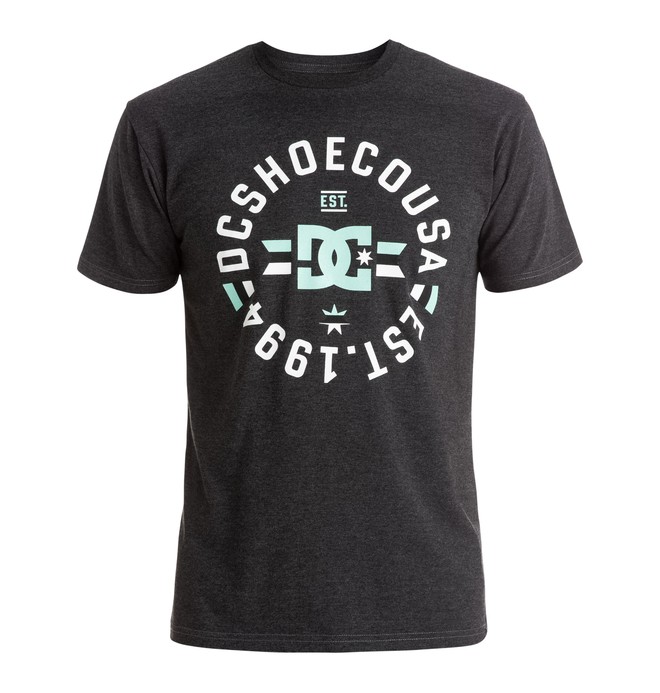 dcshoes, Emblem 1994 - T-Shirt, DARK HEATHER GREY (krph) 0 Emblem 1994 - T-Shirt ADYZT03832 DC Shoes