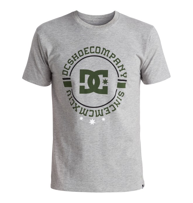 dcshoes, DC Awarded 94 - T-Shirt, GREY HEATHER (knfh) 0 DC Awarded 94 - T-Shirt ADYZT03898 DC Shoes