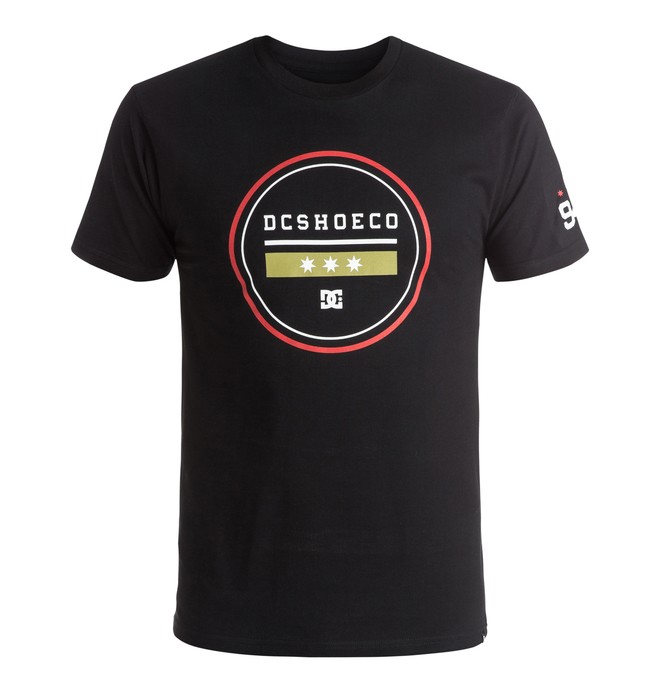 dcshoes, DC Absentee - T-Shirt, BLACK (kvj0) 0 DC Absentee - T-Shirt ADYZT03901 DC Shoes