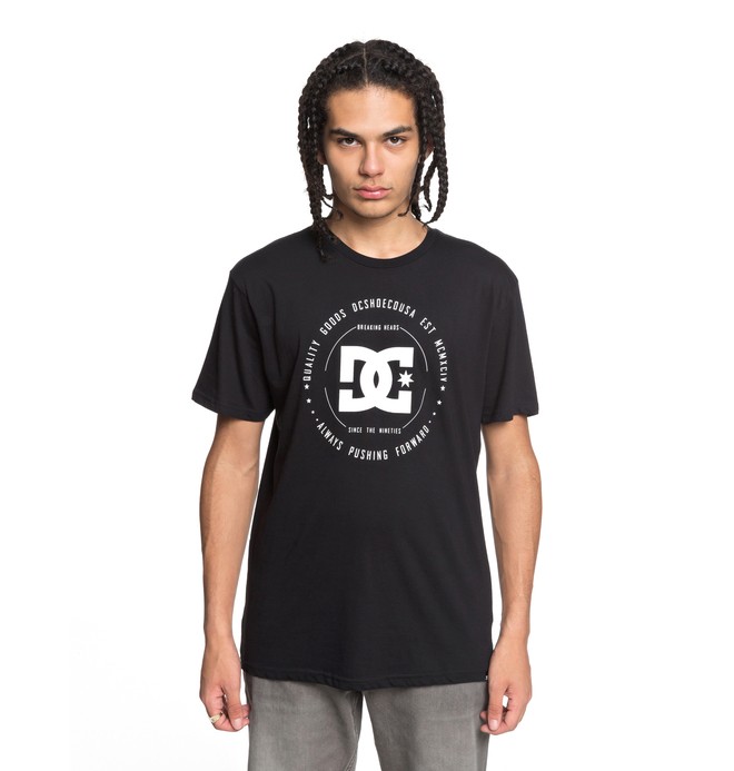 dcshoes, Men's Rebuilt Tee, BLACK (kvj0) 0 Men's Rebuilt Tee Black ADYZT03910 DC Shoes