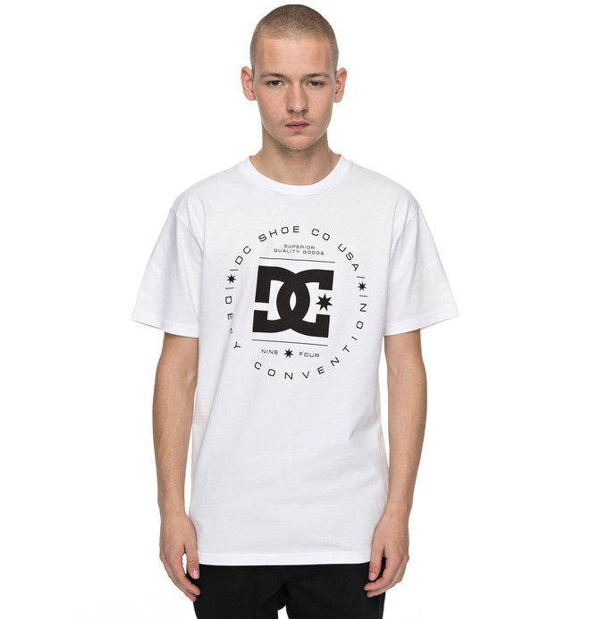 dcshoes, Men's Rebuilt Tee, SNOW WHITE (wbb0) 0 Men's Rebuilt Tee White ADYZT03910 DC Shoes
