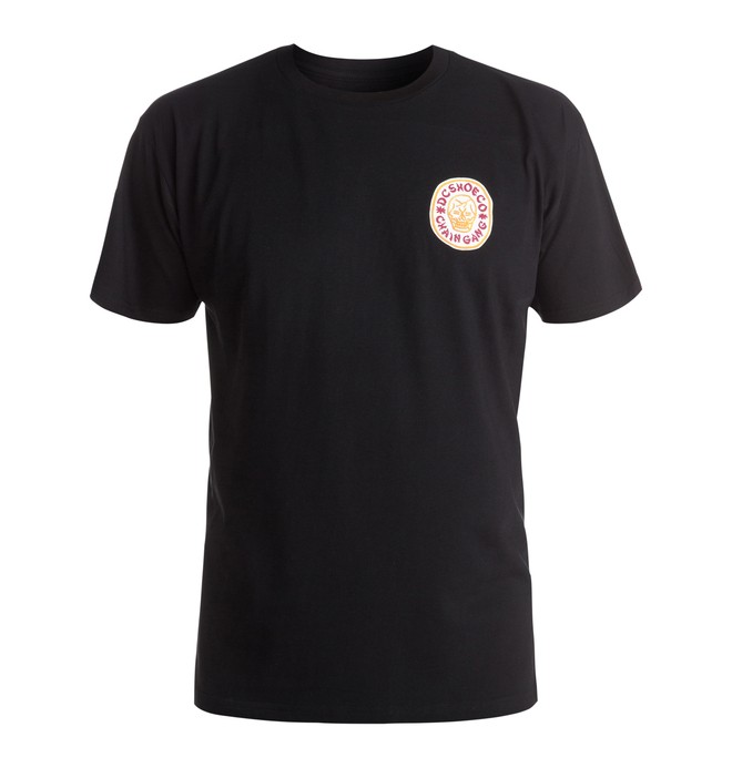 dcshoes, Chain Gang Skull - Tee-Shirt, BLACK (kvj0) 0 Chain Gang Skull - Tee-Shirt ADYZT03960 DC Shoes