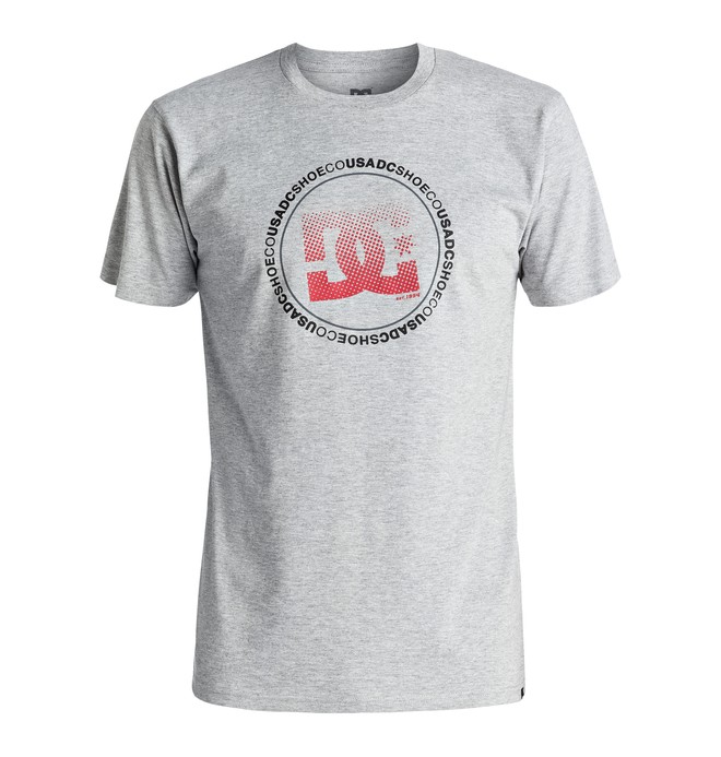 dcshoes, Way Back Circle - Tee-Shirt, GREY HEATHER (knfh) 0 Way Back Circle - Tee-Shirt ADYZT03991 DC Shoes