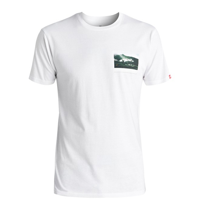 dcshoes, Men's Wes Smile Tee, SNOW WHITE (wbb0) 0 Men's Wes Smile Tee White ADYZT04041 DC Shoes