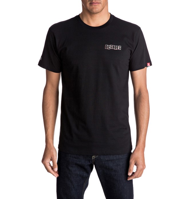 dcshoes, Men's DC X Baker Tee, BLACK (kvj0) 0 Men's DC X Baker Tee Black ADYZT04099 DC Shoes