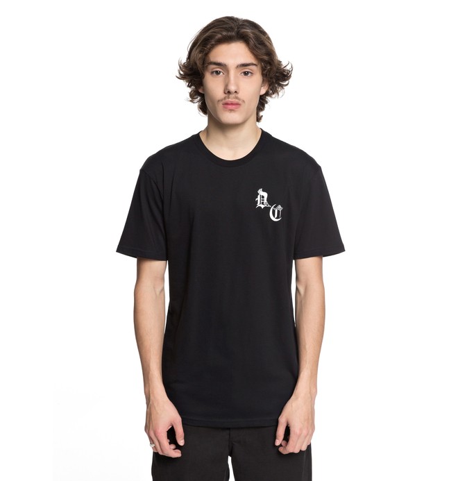 dcshoes, Men's DC Sugihara Snake Tee, BLACK (kvj0) 0 Men's DC Sugihara Snake Tee Black ADYZT04212 DC Shoes