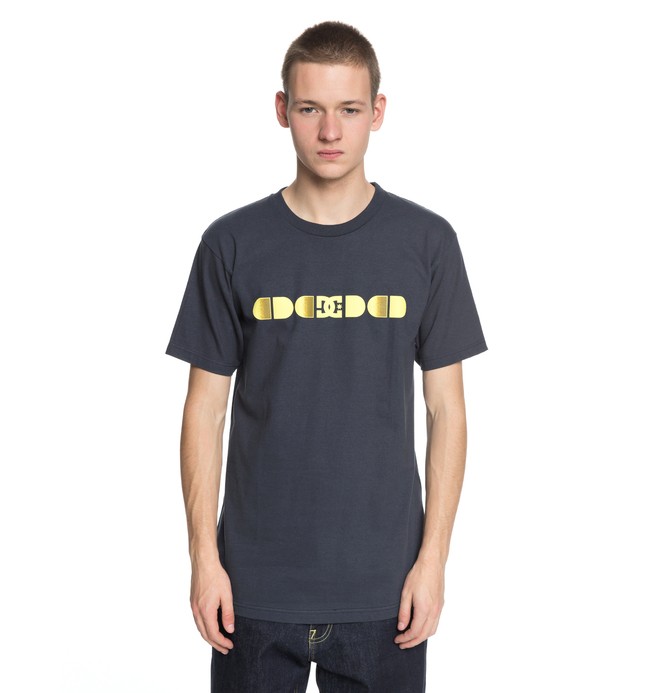 dcshoes, Men's Global Salute Tee, DARK INDIGO (byj0) 0 Men's Global Salute Tee Blue ADYZT04216 DC Shoes