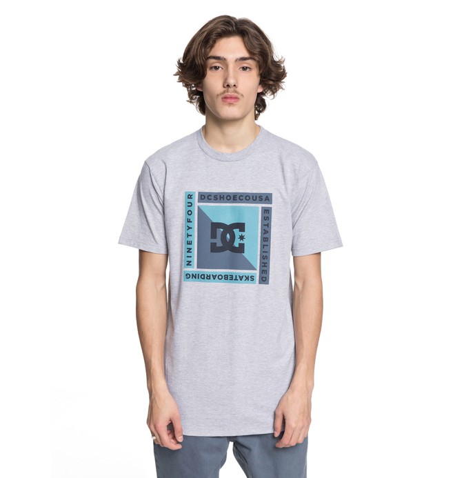 dcshoes, Men's Arkana Tee, GREY HEATHER (knfh) 0 Men's Arkana Tee Black ADYZT04222 DC Shoes