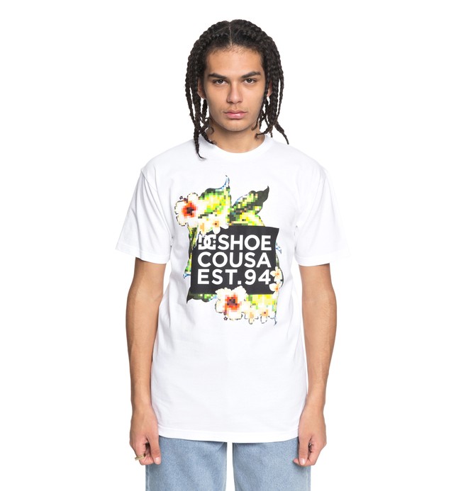 dcshoes, Men's Tubular Tee, SNOW WHITE (wbb0) 0 Men's Tubular Tee White ADYZT04223 DC Shoes