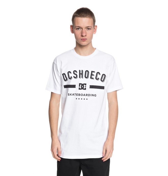 dcshoes, Men's Revelation Tee, SNOW WHITE (wbb0) 0 Men's Revelation Tee White ADYZT04224 DC Shoes