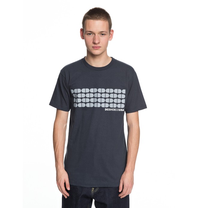 dcshoes, Men's Big Time Tee, DARK INDIGO (byj0) 0 Men's Big Time Tee Blue ADYZT04225 DC Shoes
