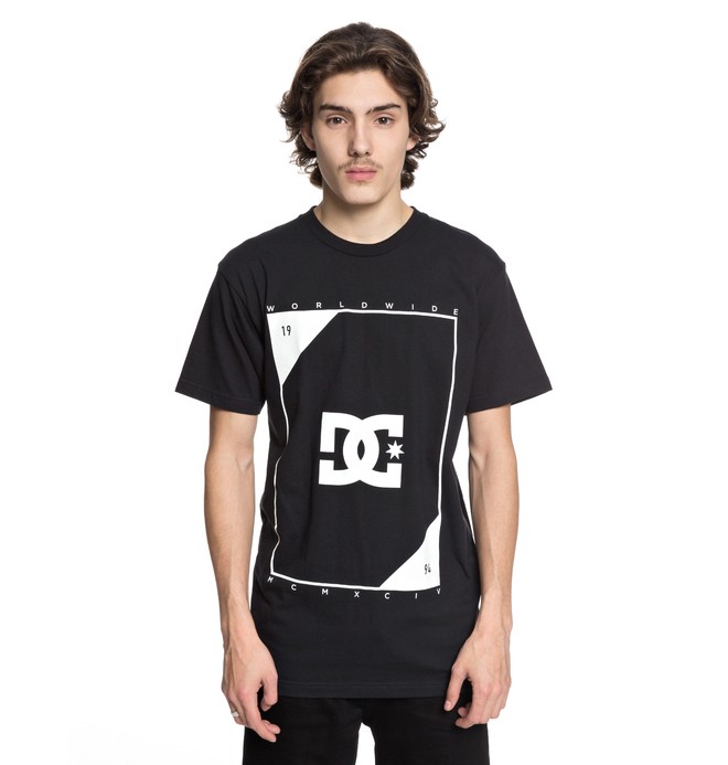 dcshoes, Men's Theroy Tee, BLACK (kvj0) 0 Men's Theroy Tee Black ADYZT04226 DC Shoes