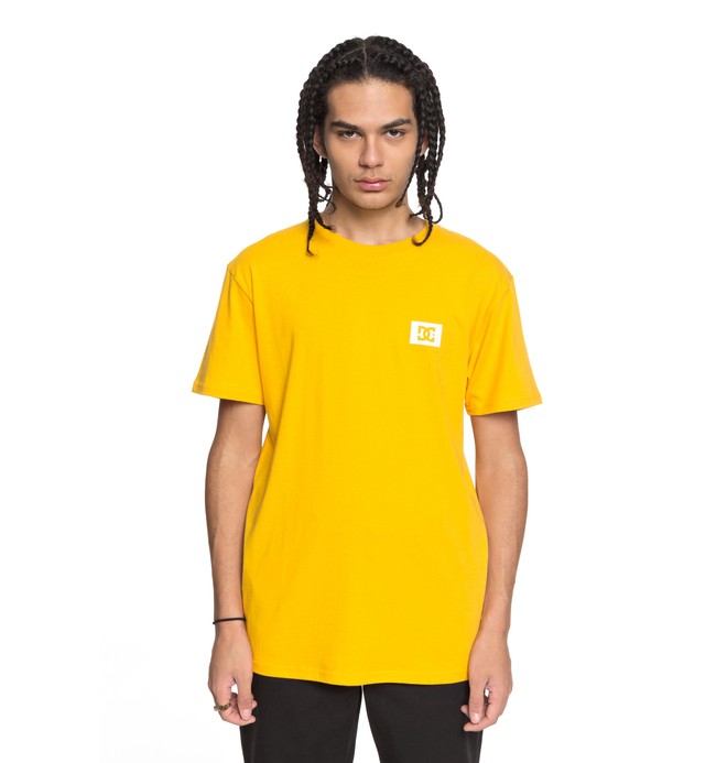 dcshoes, Men's Stage Box Tee, OLD GOLD (ykf0) 0 Men's Stage Box Tee Yellow ADYZT04245 DC Shoes