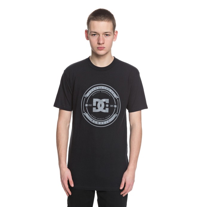 dcshoes, Brodkast - T-Shirt, BLACK (kvj0) 0 Brodkast - T-Shirt Black ADYZT04288 DC Shoes