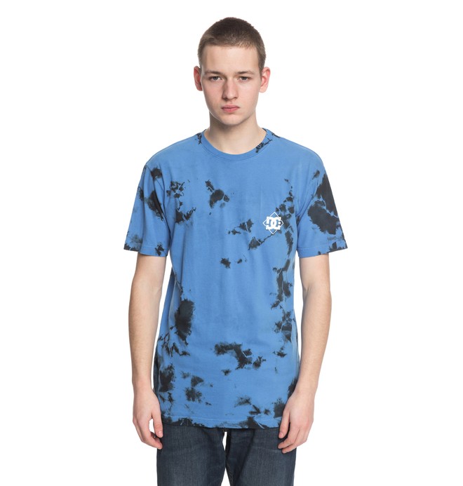 dcshoes, Single Star 3 - T-Shirt, CAMPUNULA (blv0) 0 Single Star 3 - T-Shirt Blue ADYZT04302 DC Shoes