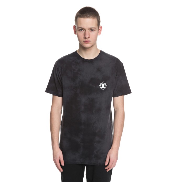 dcshoes, Single Star 3 - T-Shirt, BLACK/ CHARCOAL HEATHER (xkkk) 0 Single Star 3 - T-Shirt Black ADYZT04302 DC Shoes