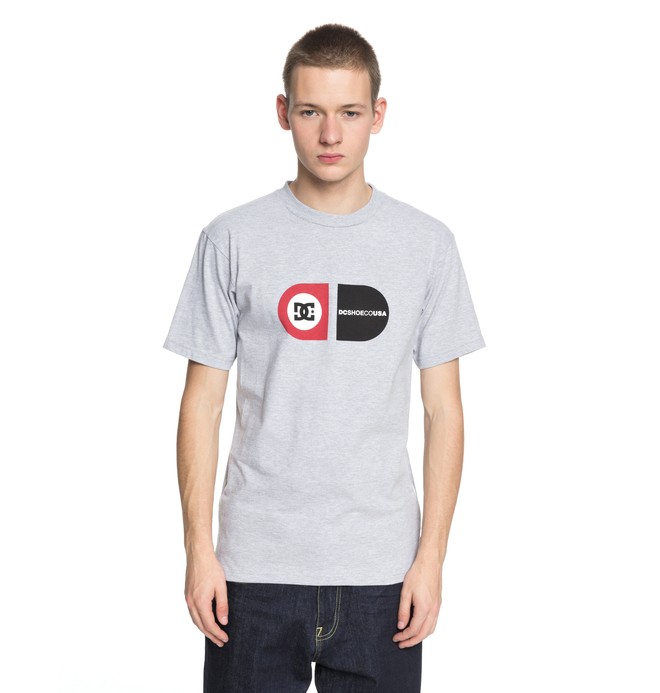 dcshoes, Men's High Zenith Tee, HEATHER GREY (knfh) 0 Men's High Zenith Tee Black ADYZT04314 DC Shoes