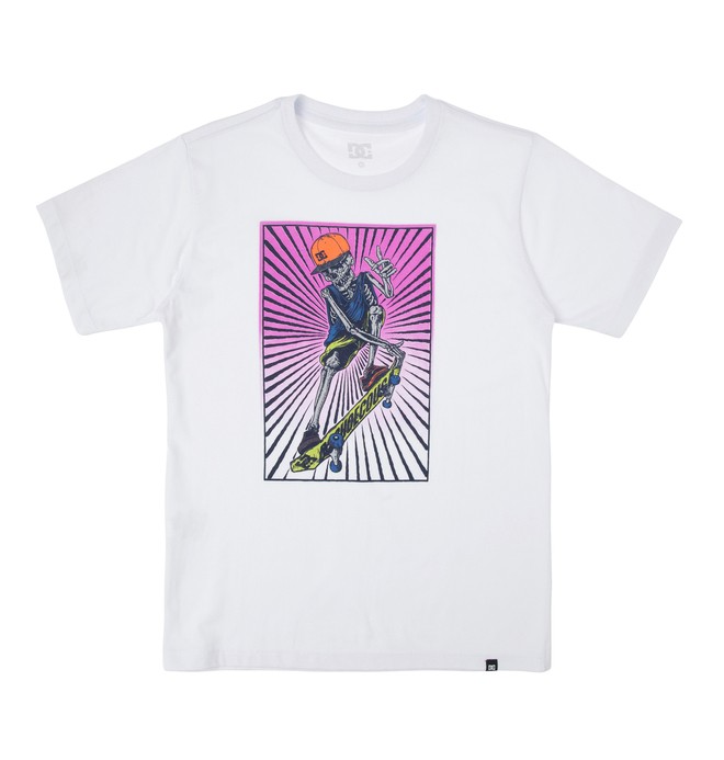 dcshoes, Camiseta Básica Juvenil Danny, WHITE* (wht) 0 Camiseta Básica Juvenil Danny BR68111926 DC Shoes