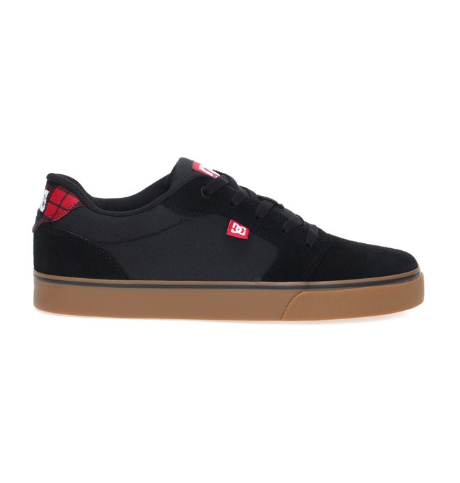 dcshoes, DC SHOES ANVIL LA, BLACK/ WHITE/ PLAID (lhp) 0 DC SHOES ANVIL LA BRADYS300200P DC Shoes