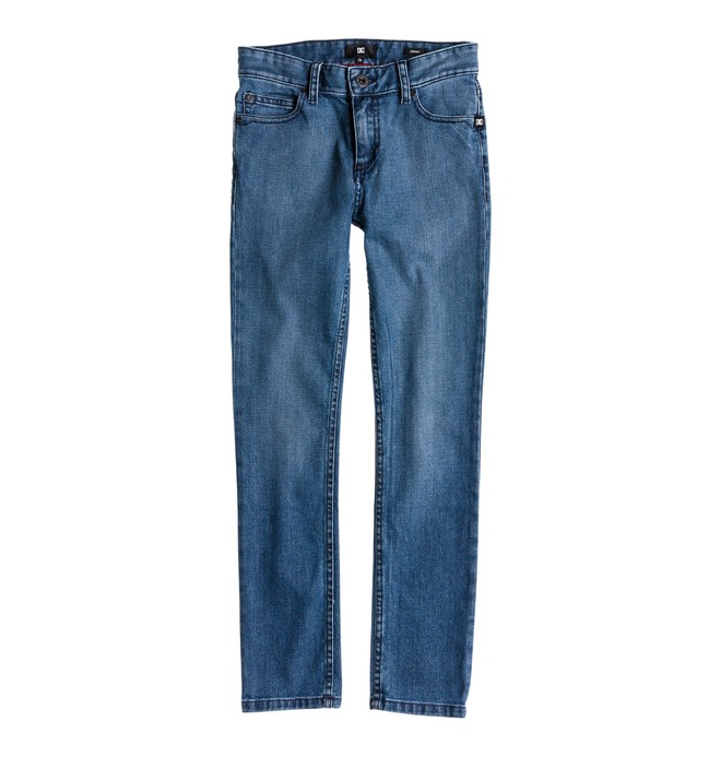 SKINNY DIPPED BY LIGHT INDIGO EDBDP00021 0 Skinny Dipped By Light Indigo EDBDP00021 DC Shoes